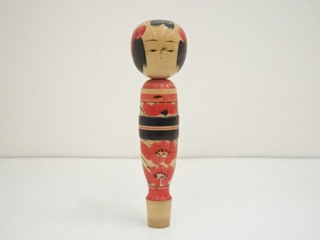 TRADITIONAL JAPANESE CRAFT / KOKESHI DOLL (25.2 cm)/ ARTISAN WORK